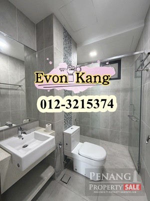 Queens Residence Q1 @ Bayan Lepas 950SF Fully Furnished Renovated Wifi