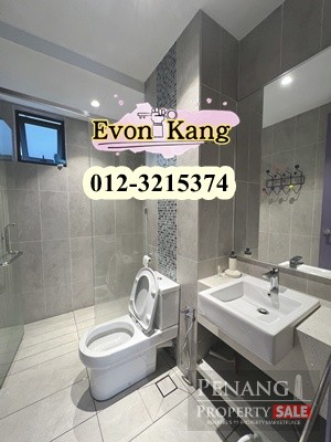 Q1 @ Bayan Lepas 1000SF Fully Furnished 1 Car Park Wifi High Floor