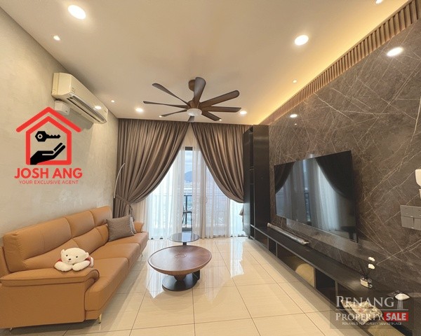 Queens Residence in Bayan Lepas 1000sqft Fully Furnished ID Renovation 2 Car parks