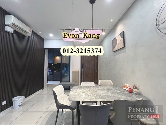 Queens Residence Q1 @ Bayan Lepas 1000SF Fully Furnished Nice Renovate