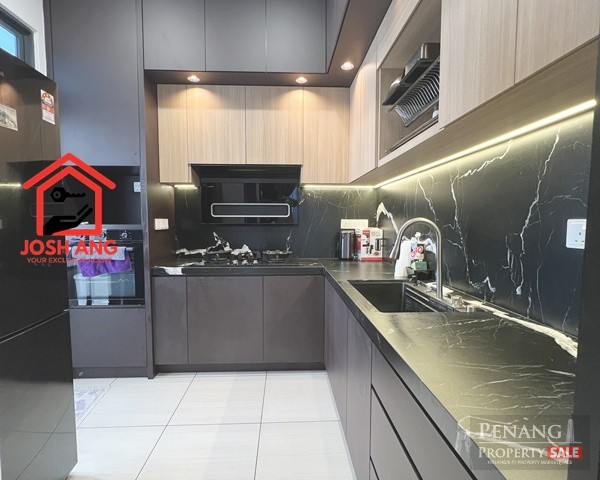 Queens Residence in Bayan Lepas 1000sqft Fully Furnished ID Renovation 2 Car parks