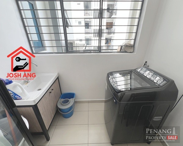 Queens Residence in Bayan Lepas 1000sqft Fully Furnished ID Renovation 2 Car parks