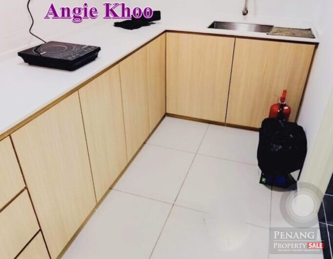 Hillview 2 Car Parks Treeo Condo, Sungai Ara 900sqft Furnished N Reno