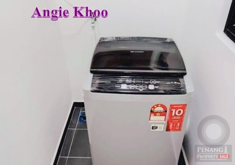 Hillview 2 Car Parks Treeo Condo, Sungai Ara 900sqft Furnished N Reno