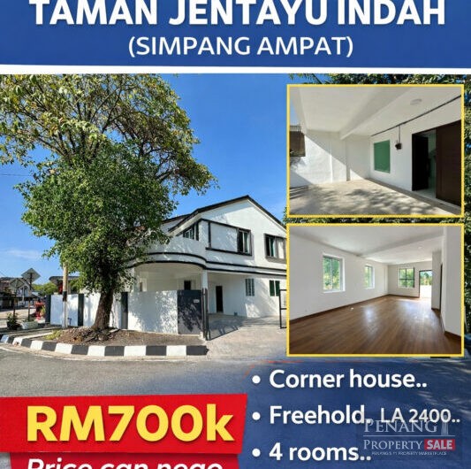 2-storey terrace Taman Jentayu Indah (Simpang Ampat)