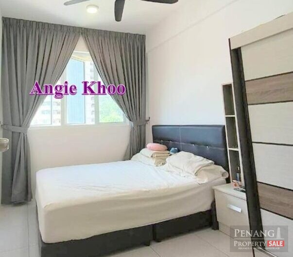 Fairview residence 2 car park Sungai Ara 970sqft Semi furnished