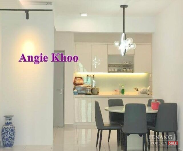 Fairview residence 2 car park Sungai Ara 970sqft Semi furnished