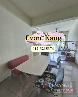 TreeO @ Sungai Ara 900SF Partially Furnished Kitchen Renovated