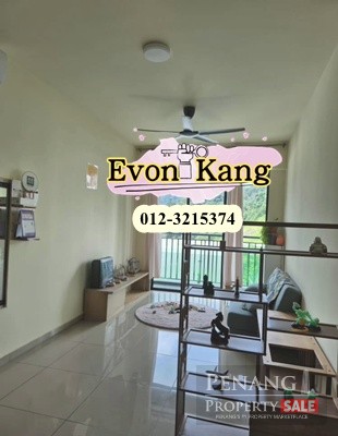 TreeO @ Sungai Ara 900SF Partially Furnished Kitchen Renovated