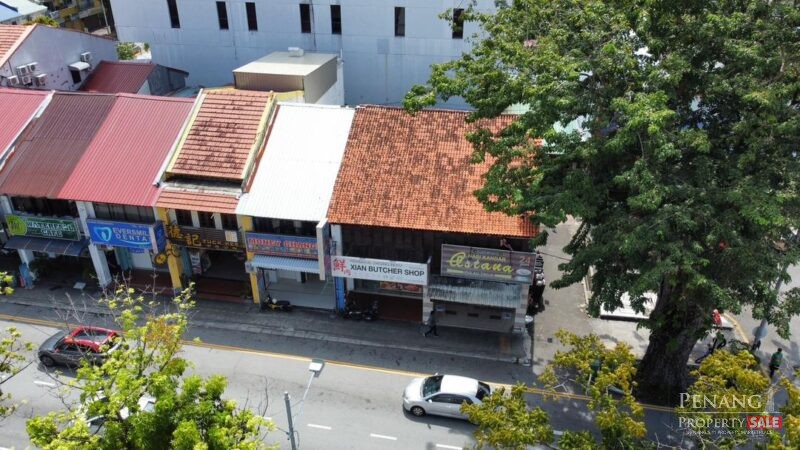2 Storey Shophouse Jalan Burma Pulau Tikus Face Main Road High traffic