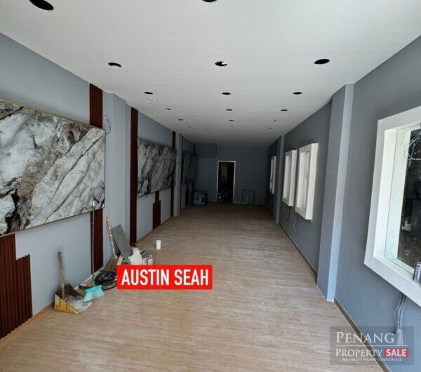 JALAN C Y CHOY 2.5 STOREY SHOPLOT For RENT, CORNER UNIT FACING MAIN ROAD