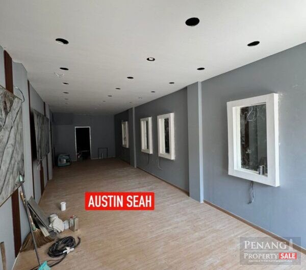 JALAN C Y CHOY 2.5 STOREY SHOPLOT For RENT, CORNER UNIT FACING MAIN ROAD