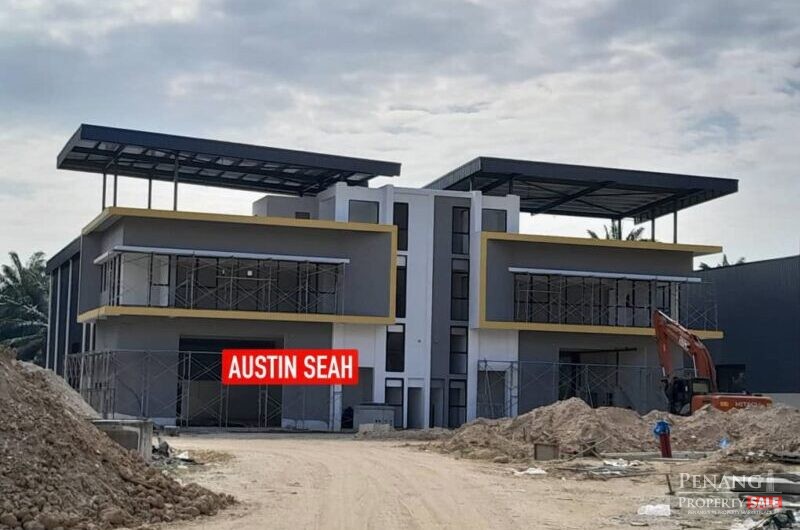 NEW PERMATANG TINGGI SEMI-D FACTORY For SALE. STRATEGIC LOCATION. VIEW TO KNOW MORE