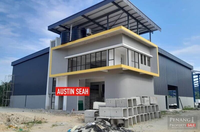 NEW PERMATANG TINGGI SEMI-D FACTORY For SALE. STRATEGIC LOCATION. VIEW TO KNOW MORE