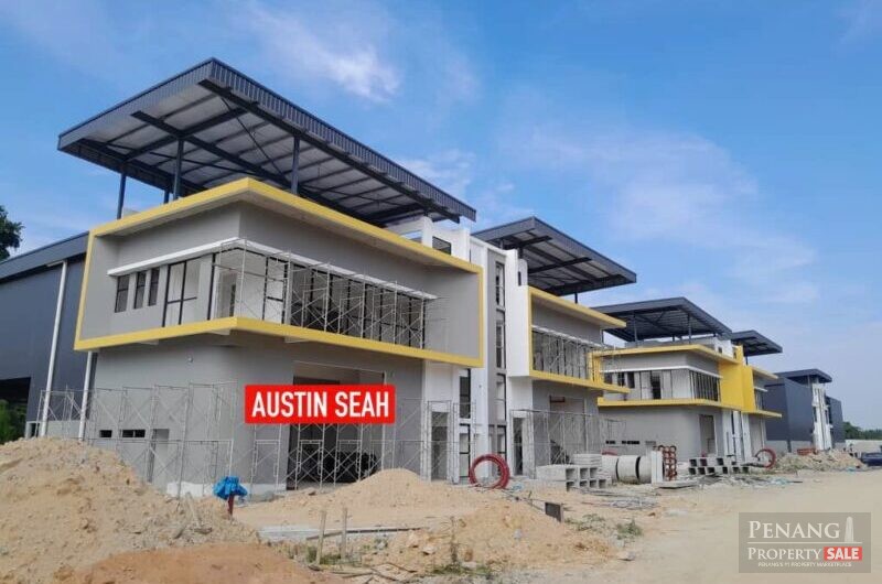 NEW PERMATANG TINGGI SEMI-D FACTORY For SALE. STRATEGIC LOCATION. VIEW TO KNOW MORE