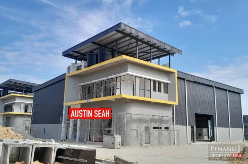 NEW PERMATANG TINGGI SEMI-D FACTORY For SALE. STRATEGIC LOCATION. VIEW TO KNOW MORE