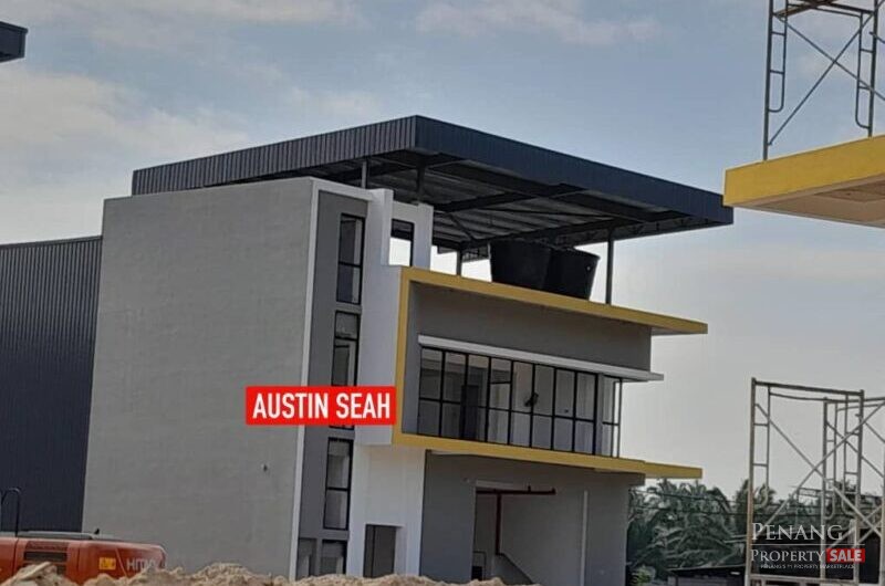 NEW PERMATANG TINGGI SEMI-D FACTORY For SALE. STRATEGIC LOCATION. VIEW TO KNOW MORE