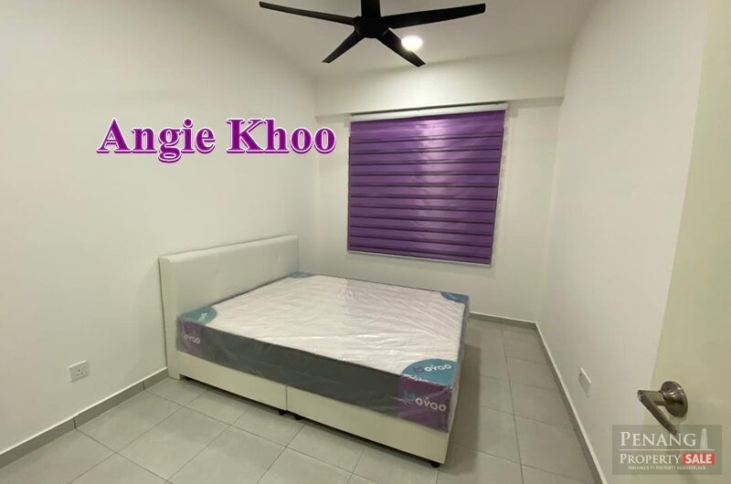 Hillview 2 Car Parks Treeo Condo, Sungai Ara 900sqft Furnished N Reno