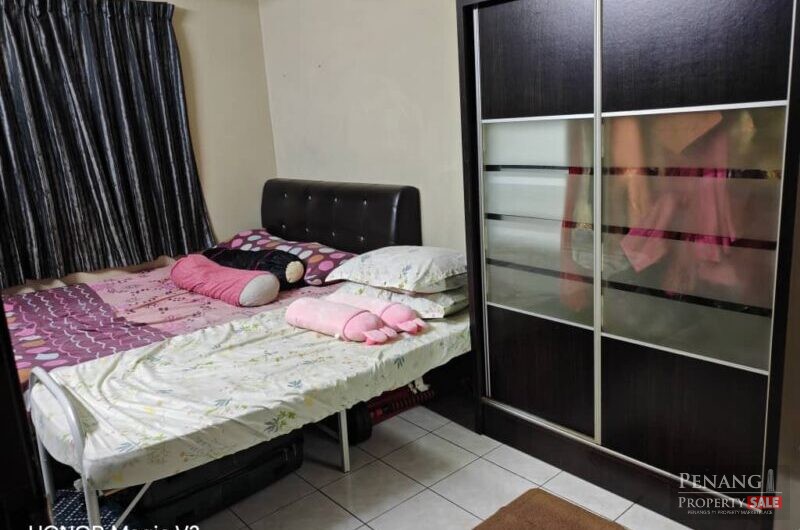 (RENOVATED & FULLY FURNISHED) Prima Aman (Prai Inai) Condominium, Perai For SALE