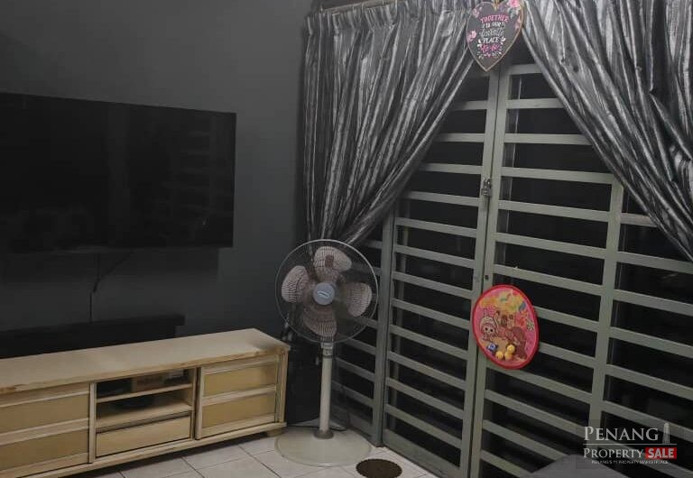 (RENOVATED & FULLY FURNISHED) Prima Aman (Prai Inai) Condominium, Perai For SALE