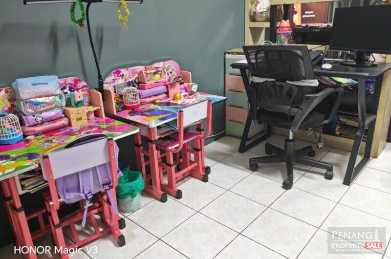 (RENOVATED & FULLY FURNISHED) Prima Aman (Prai Inai) Condominium, Perai For SALE