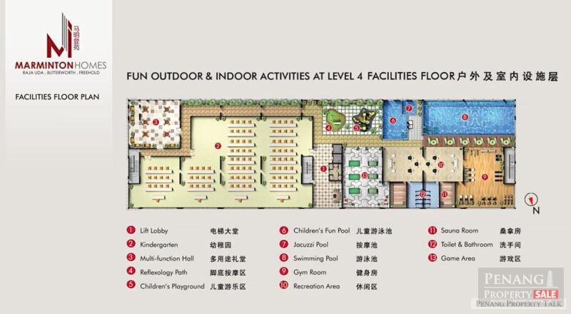 Marminton Homes Condo Raja Uda Butterworth 1130sqft Freehold