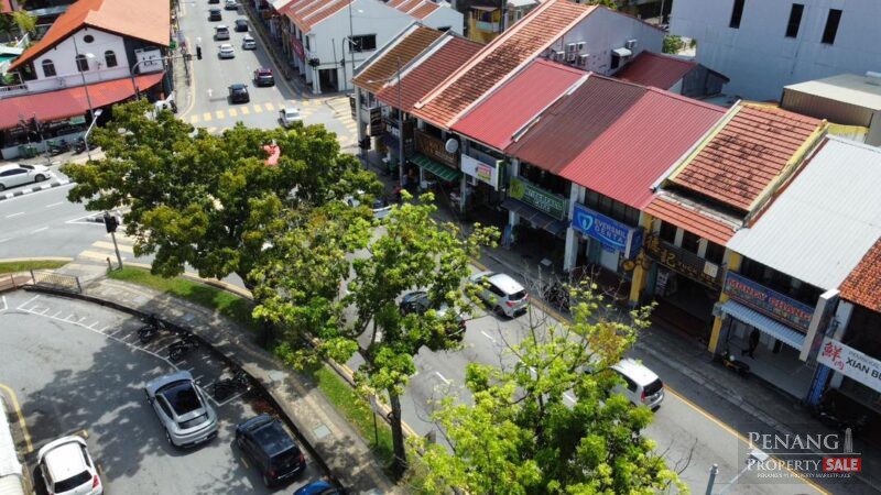 2 Storey Shophouse Jalan Burma Pulau Tikus Face Main Road High traffic