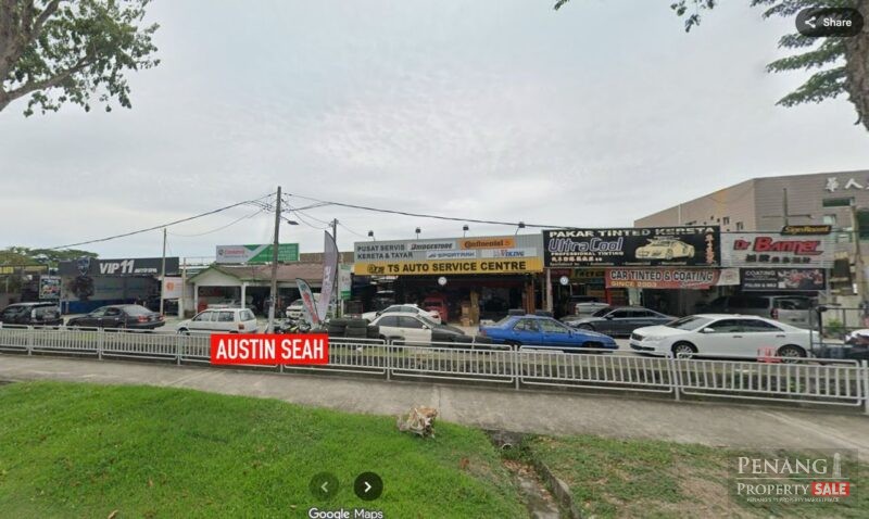 SINGLE STOREY SHOPLOT For SALE AT BAYAN BARU, TENANTED, COMMERCIAL TITLE