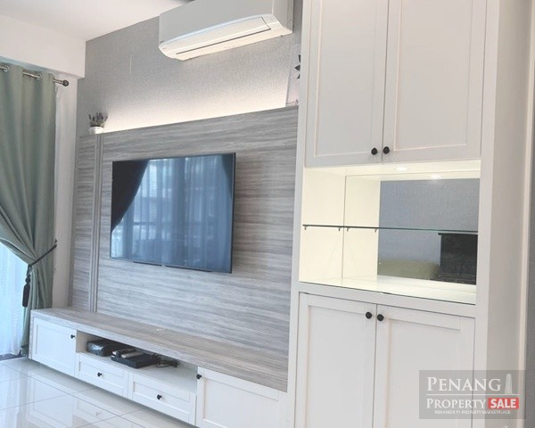 Tropicana Bay in Bayan Lepas near Queensbay  1020sqft Fully Furnished Renovated 2 Car parks