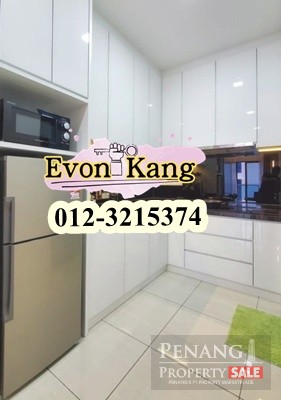 Q1 Queens Residence @ Bayan Lepas 950SF Fully Furnished Renovated
