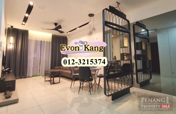 Q1 Queens Residence @ Bayan Lepas 950SF Fully Furnished Renovated