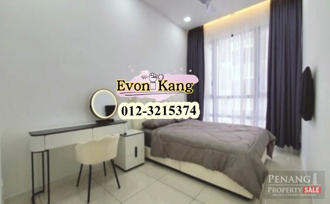 Q1 Queens Residence @ Bayan Lepas 950SF Fully Furnished Renovated