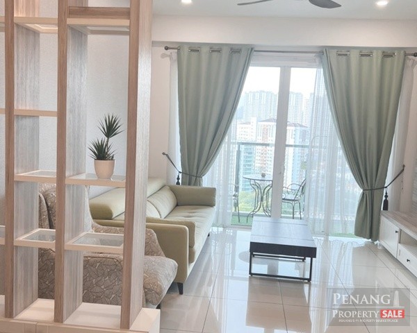 Tropicana Bay in Bayan Lepas near Queensbay  1020sqft Fully Furnished Renovated 2 Car parks
