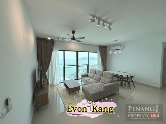 Mezzo @ Gelugor The Light City 1033SF Direct Seaview Fully Furnished