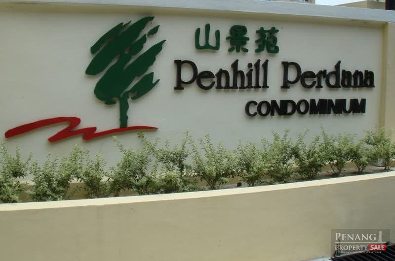 Penhill Perdana Condo, corner, renovated, fully furnished for sale