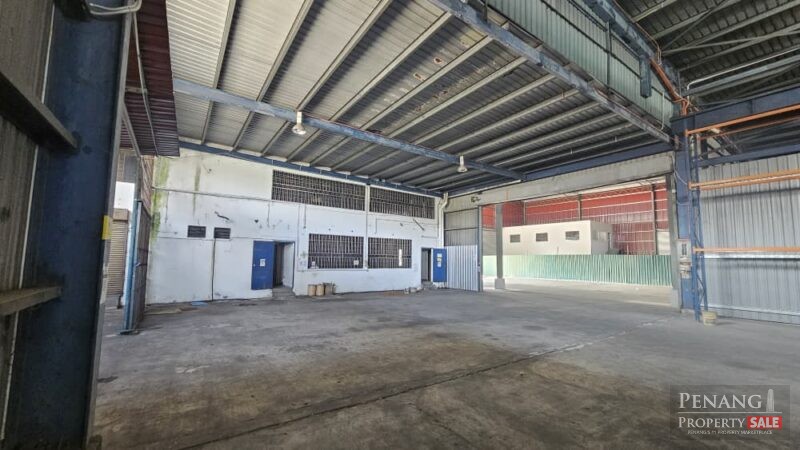 (FACING MAINROAD / BIGGER SIZE) Detached Warehouse / Factory at Bagan Lalang, Butterworth