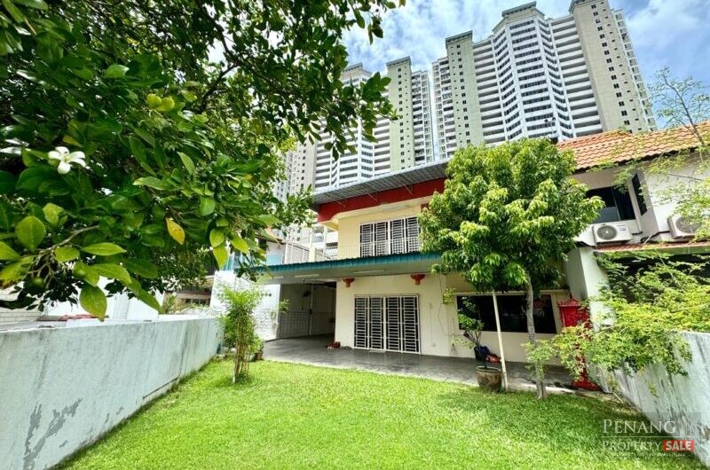 Rare Gelugor Semi-D | 5,100 sqft Land | Huge Compound | Taman Pulau Emas | Corner Units | Tingkat Batu Uban near to Queensbay Mall