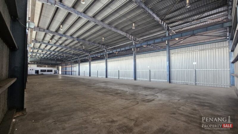 (FACING MAINROAD / BIGGER SIZE) Detached Warehouse / Factory at Bagan Lalang, Butterworth