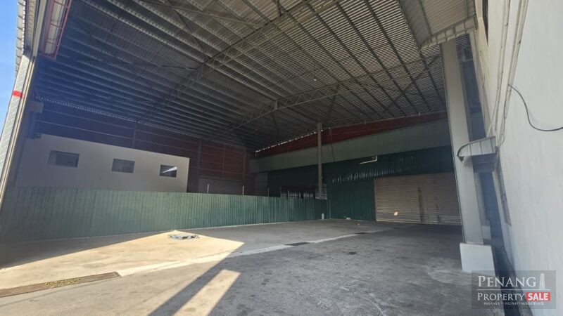 (FACING MAINROAD / BIGGER SIZE) Detached Warehouse / Factory at Bagan Lalang, Butterworth