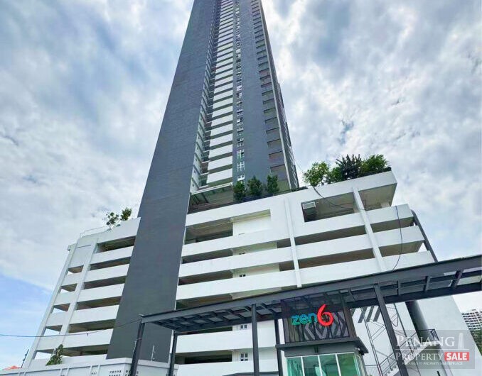 Zen 6 Condo_Seaview n City View_Neaby Queensbay and 1st Penang Bridge_皇后湾一带全新公寓