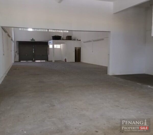 For Rent 1.5 Storey Terrace Factory Kawan san perindus trian Valdor Sungai Jawi 14200 Pulau Pinang