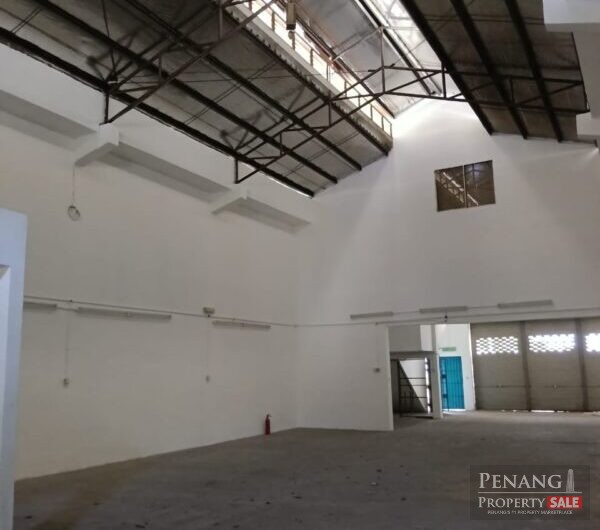 For Rent 1.5 Storey Terrace Factory Kawan san perindus trian Valdor Sungai Jawi 14200 Pulau Pinang
