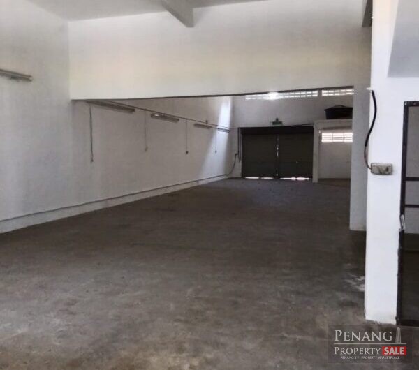 For Rent 1.5 Storey Terrace Factory Kawan san perindus trian Valdor Sungai Jawi 14200 Pulau Pinang