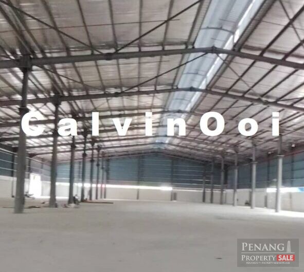 超大型独立厂房出租【BUKIT MINYAK 超大型独立厂房出租】