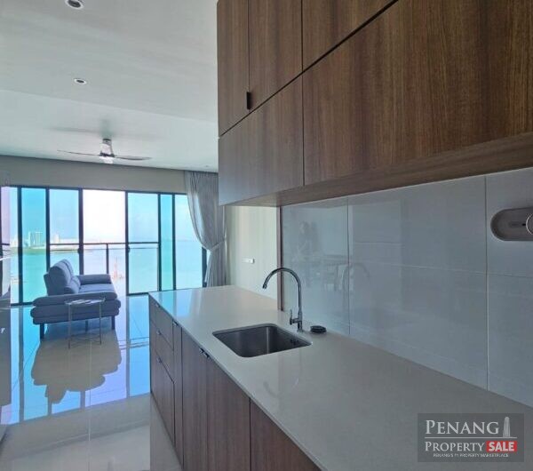 Mezzo @ The Light, Fully Furnished, Sea View, Gelugor