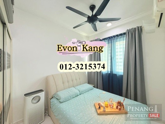 I-Santorini @ Tanjung Tokong 850SF Partially Furnished Fully Renovated