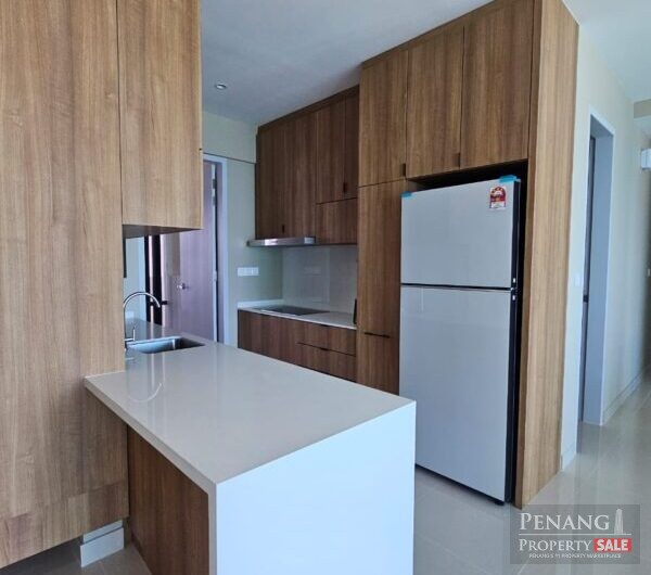 Mezzo @ The Light, Fully Furnished, Sea View, Gelugor