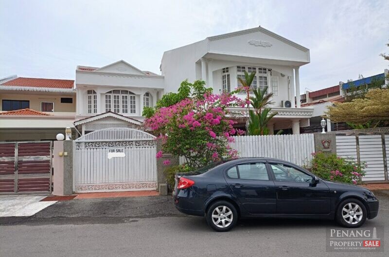 FOR SALE : 2 storey Spacious terrace house Land size 2583sf  at Tingkat sungai Ara Penang