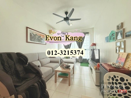 I-Santorini @ Tanjung Tokong 850SF Partially Furnished Fully Renovated