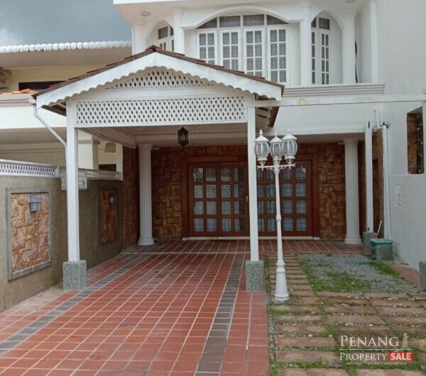 FOR SALE : 2 storey Spacious terrace house Land size 2583sf  at Tingkat sungai Ara Penang